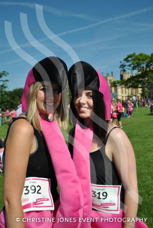 Race for Life Part 1 - June 22, 2014: Around 2,000 ladies took part in the Race for Life for Cancer Research at Sherborne Castle. Photo 22