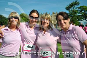 Race for Life Part 1 - June 22, 2014: Around 2,000 ladies took part in the Race for Life for Cancer Research at Sherborne Castle. Photo 26