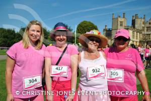 Race for Life Part 1 - June 22, 2014: Around 2,000 ladies took part in the Race for Life for Cancer Research at Sherborne Castle. Photo 29