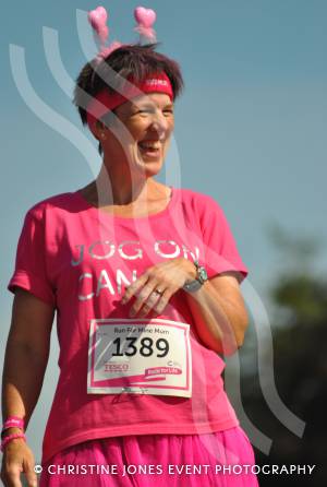 Race for Life Part 2 - June 22, 2014: Around 2,000 ladies took part in the Race for Life for Cancer Research at Sherborne Castle. Photo 4