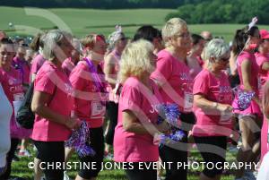 Race for Life Part 2 - June 22, 2014: Around 2,000 ladies took part in the Race for Life for Cancer Research at Sherborne Castle. Photo 7
