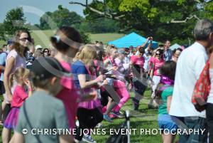 Race for Life Part 2 - June 22, 2014: Around 2,000 ladies took part in the Race for Life for Cancer Research at Sherborne Castle. Photo 8