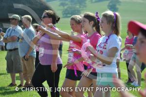 Race for Life Part 2 - June 22, 2014: Around 2,000 ladies took part in the Race for Life for Cancer Research at Sherborne Castle. Photo 11