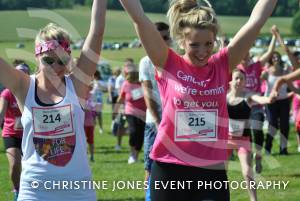 Race for Life Part 2 - June 22, 2014: Around 2,000 ladies took part in the Race for Life for Cancer Research at Sherborne Castle. Photo 12