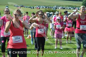 Race for Life Part 2 - June 22, 2014: Around 2,000 ladies took part in the Race for Life for Cancer Research at Sherborne Castle. Photo 13