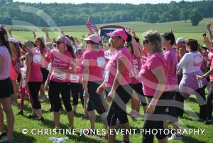 Race for Life Part 2 - June 22, 2014: Around 2,000 ladies took part in the Race for Life for Cancer Research at Sherborne Castle. Photo 15