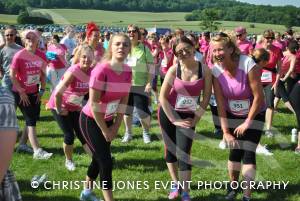 Race for Life Part 2 - June 22, 2014: Around 2,000 ladies took part in the Race for Life for Cancer Research at Sherborne Castle. Photo 18