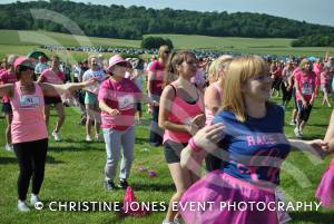 Race for Life Part 2 - June 22, 2014: Around 2,000 ladies took part in the Race for Life for Cancer Research at Sherborne Castle. Photo 20