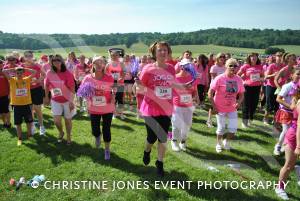 Race for Life Part 2 - June 22, 2014: Around 2,000 ladies took part in the Race for Life for Cancer Research at Sherborne Castle. Photo 25