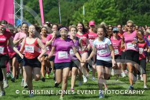 Race for Life Part 3 - June 22, 2014: Around 2,000 ladies took part in the Race for Life for Cancer Research at Sherborne Castle. Photo 2