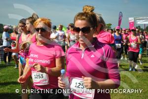 Race for Life Part 3 - June 22, 2014: Around 2,000 ladies took part in the Race for Life for Cancer Research at Sherborne Castle. Photo 3