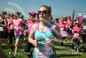 Race for Life Part 3 - June 22, 2014: Around 2,000 ladies took part in the Race for Life for Cancer Research at Sherborne Castle. Photo 4