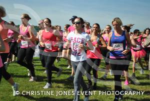 Race for Life Part 3 - June 22, 2014: Around 2,000 ladies took part in the Race for Life for Cancer Research at Sherborne Castle. Photo 7