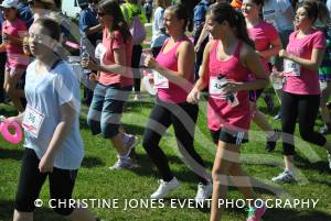 Race for Life Part 3 - June 22, 2014: Around 2,000 ladies took part in the Race for Life for Cancer Research at Sherborne Castle. Photo 21
