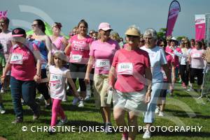 Race for Life Part 3 - June 22, 2014: Around 2,000 ladies took part in the Race for Life for Cancer Research at Sherborne Castle. Photo 3