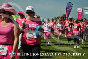 Race for Life Part 3 - June 22, 2014: Around 2,000 ladies took part in the Race for Life for Cancer Research at Sherborne Castle. Photo 5