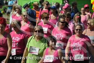 Race for Life Part 3 - June 22, 2014: Around 2,000 ladies took part in the Race for Life for Cancer Research at Sherborne Castle. Photo 10