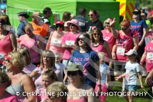 Race for Life Part 3 - June 22, 2014: Around 2,000 ladies took part in the Race for Life for Cancer Research at Sherborne Castle. Photo 11