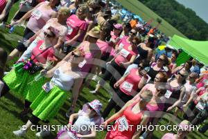 Race for Life Part 3 - June 22, 2014: Around 2,000 ladies took part in the Race for Life for Cancer Research at Sherborne Castle. Photo 12