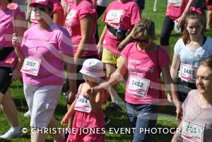 Race for Life Part 3 - June 22, 2014: Around 2,000 ladies took part in the Race for Life for Cancer Research at Sherborne Castle. Photo 18