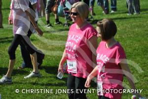 Race for Life Part 3 - June 22, 2014: Around 2,000 ladies took part in the Race for Life for Cancer Research at Sherborne Castle. Photo 20