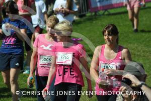 Race for Life Part 3 - June 22, 2014: Around 2,000 ladies took part in the Race for Life for Cancer Research at Sherborne Castle. Photo 24