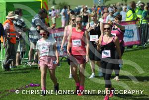 Race for Life Part 3 - June 22, 2014: Around 2,000 ladies took part in the Race for Life for Cancer Research at Sherborne Castle. Photo 25