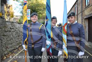 Ft Sgt Ben Tanner, Cpl James Parkinson and Cpl Charlotte Woodland of the Ilminster ATC. Photo 1