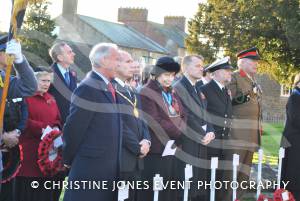 Dignitaries at the Minster in Ilminster for the annual Act of Remembrance on November 11, 2012. Photo 29
