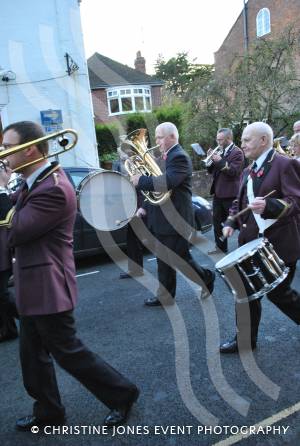 On parade following the annual Act of Remembrance on November 11, 2012, in Ilminster.  Photo 51