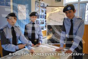 Ilminster Air Training Corps open evening - June 2014: Cadets Fraine Baxter, Oliver Taylor and Oliver Woolcott. Photo 3