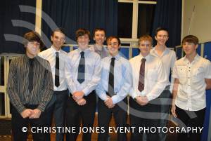 A group of mates reunited at Preston School's Year 11 Presentation Evening on November 15, 2012.  Photo 4.