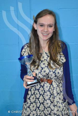 Phoebe Foster with the Year Award. Photo 33