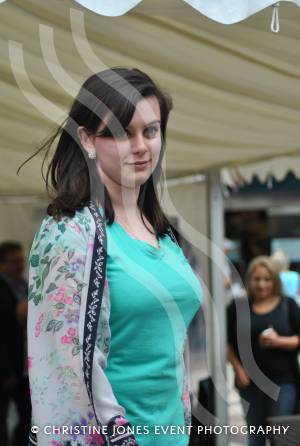 Quedam fashion show - June 28, 2014: Fashion stores in the Quedam in Yeovil put on a fashion show for shoppers! Photo 2