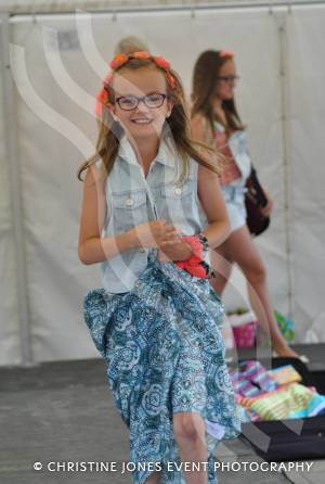 Quedam fashion show - June 28, 2014: Fashion stores in the Quedam in Yeovil put on a fashion show for shoppers! Photo 9