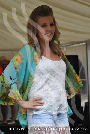 Quedam fashion show - June 28, 2014: Fashion stores in the Quedam in Yeovil put on a fashion show for shoppers! Photo 12