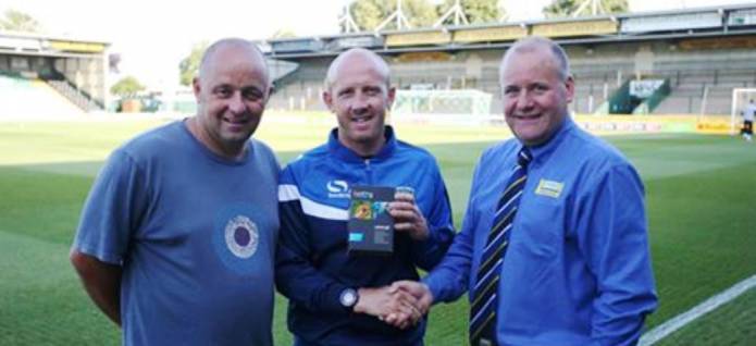 CLUB NEWS: Go Pro Camera donated to Yeovil Town