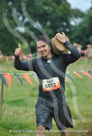 Tough Mudder at Boughton House – July 2014: The Yeovil Press was at Kettering in Northamptonshire to watch and support friends in the crazy, but also inspiring, Tough Mudder long-distance run, mud and water obstacle course. Photo 6