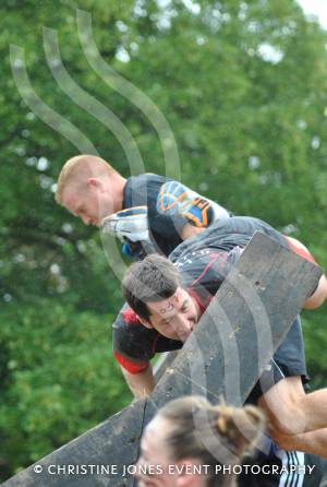 Tough Mudder at Boughton House – July 2014: The Yeovil Press was at Kettering in Northamptonshire to watch and support friends in the crazy, but also inspiring, Tough Mudder long-distance run, mud and water obstacle course. Photo 11