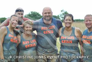 Tough Mudder at Boughton House – July 2014: The Yeovil Press was at Kettering in Northamptonshire to watch and support friends in the crazy, but also inspiring, Tough Mudder long-distance run, mud and water obstacle course. Photo 25