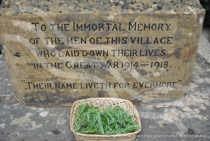 FIRST WORLD WAR 100: Re-dedication of war memorial at Preston Plucknett