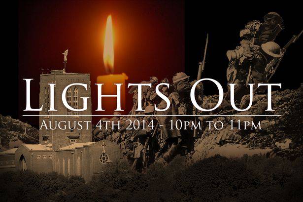 FIRST WORLD WAR 100: Candlelight vigil in Yeovil town centre