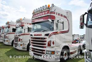 Wessex Truck Show Day 1 - August 2014: The first day of the show on August 9, 2014, was blessed with good weather.  Photo 12