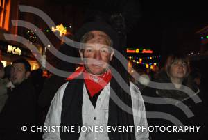 Ilminster Victorian Evening and Xmas Lights 2012: Chimney sweep David Moss. Photo 13