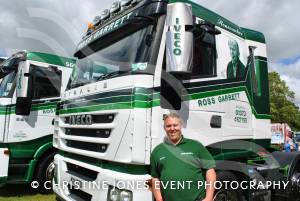 Wessex Truck Show Day 2 - August 2014: Shaun Aldred of Ross Garrett Transport on the second day of the Wessex Truck Show on August 10, 2014. Photo 5