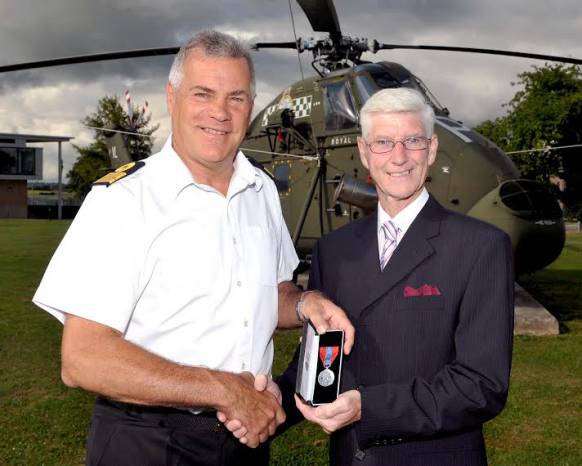 YEOVILTON NEWS: Imperial Service Medal presented to long-serving Civil Servant