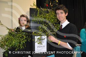 Xmas Shopping Night at Stanchester - Nov 29, 2012: With the mistletoe are Mollie Bardsley and Elliot Greed. Photo 10