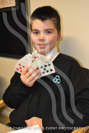 Xmas Shopping Night at Stanchester - Nov 29, 2012: Hoping to play his cards right is, would you believe it, Luke Card. Photo 11