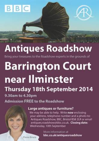 SOUTH SOMERSET NEWS: Antiques Roadshow near Ilminster