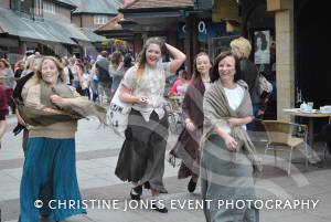 Castaway Theatre Group in Quedam Part 1 - September 2014: The Castaways performed a number of songs from the musical Les Miserables in the Quedam Shopping Centre on September 13, 2014. Photo 8